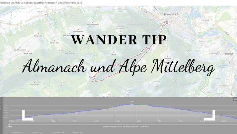 Hundewanderung im Allgäu – Almanach und Alpe Mittelberg
